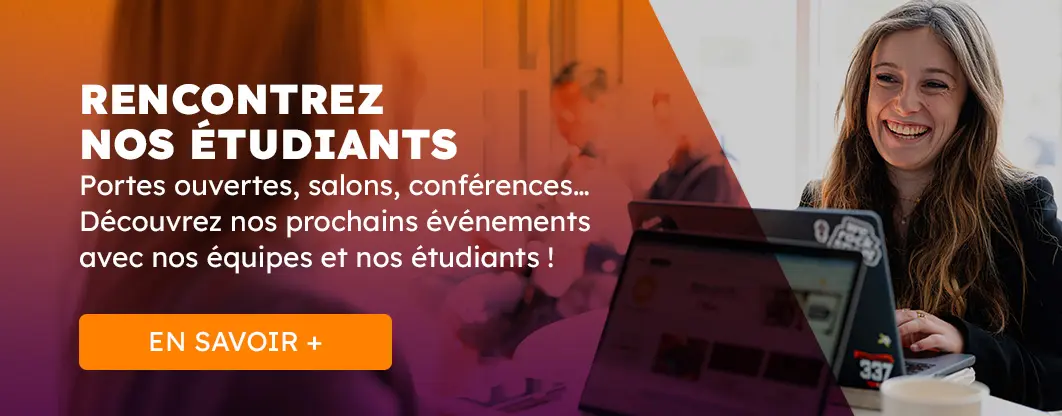 Bannière Rencontrez nos étudiants